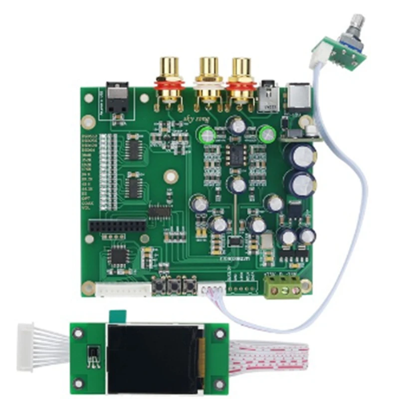 

DAC Board Decoder Board For Sky Song ES9038Q2M With USB Input Interface Gold-Plated RCA