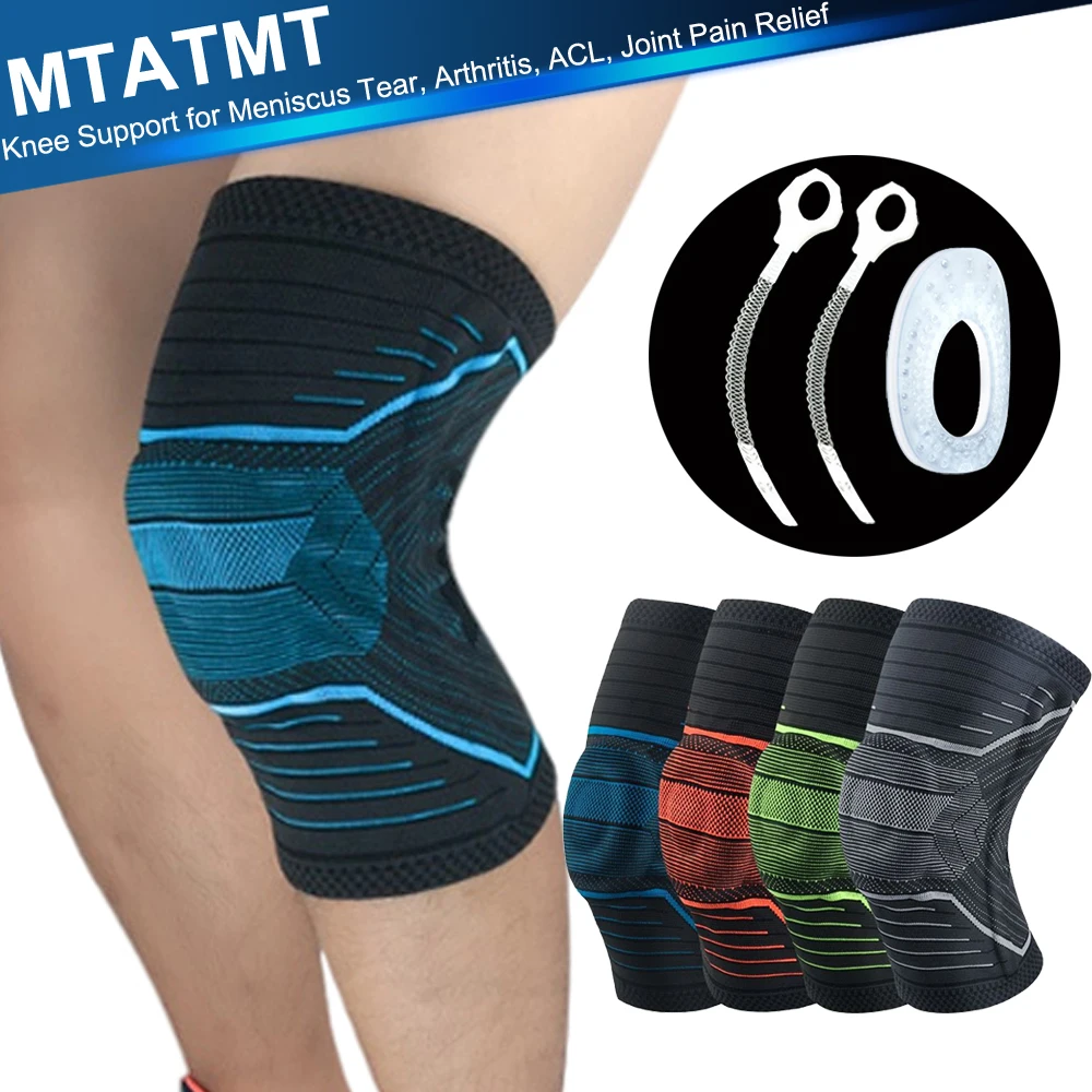 1/2Pcs Knee Brace Support Compression Sleeve Knee Protector for Meniscus Tear, Arthritis, ACL, Joint Pain Relief,Injury Recovery full leg sleeve knee braces compression sleeves support for knee pain meniscus tear acl arthritis joint pain relief sport