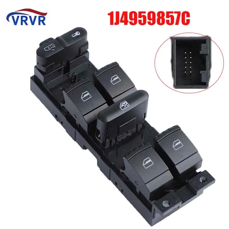 1j4959857c 1j4959857a Master Power Window Switch For Volkswagen Golf Jetta Bora Passat B5 Seat