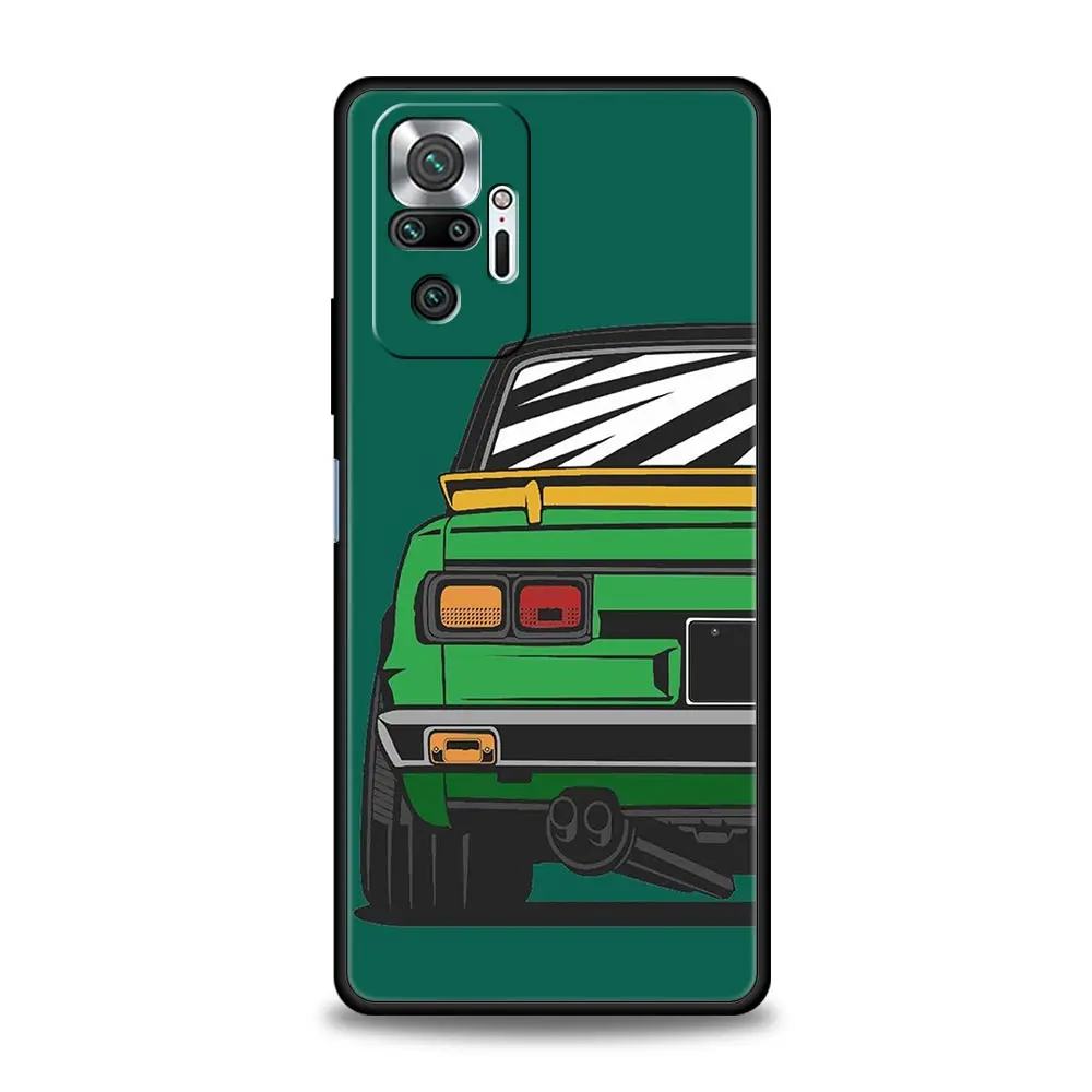 JDM Sports Cars Soft Phone Case Cover