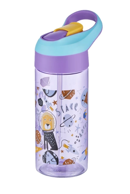 Plastic SCHOOL WATER BOTTLE FOR KIDS, 500 mL