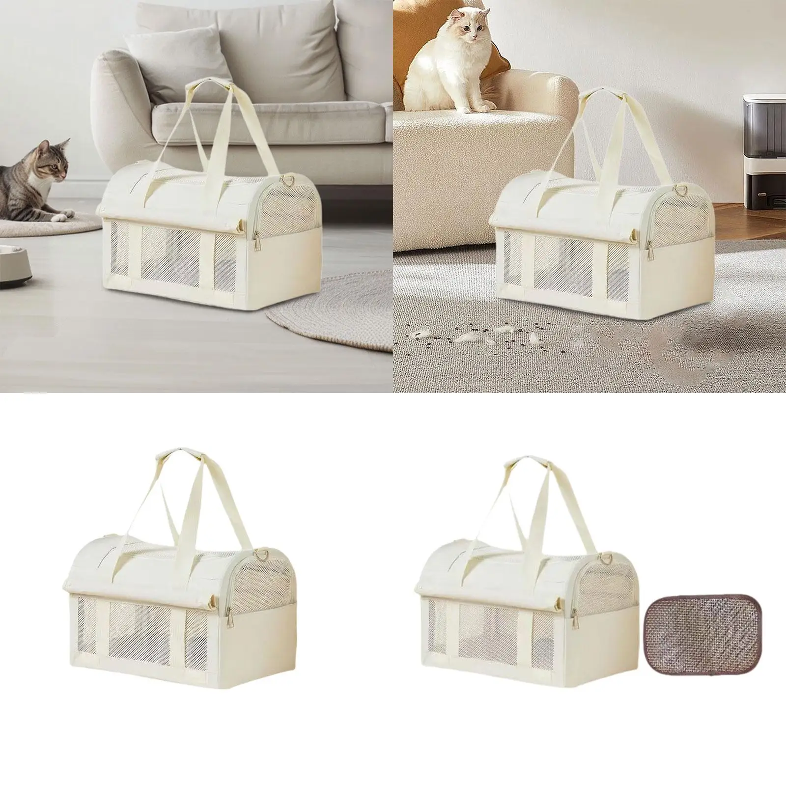 Pet Carrier Bag Mesh Handbag Lightweight Practical Comfortable Shoulder Pet Bag Pet Carrier Bag Mesh Handbag Lightweight Practical Comfortable Shoulder Pet Bag