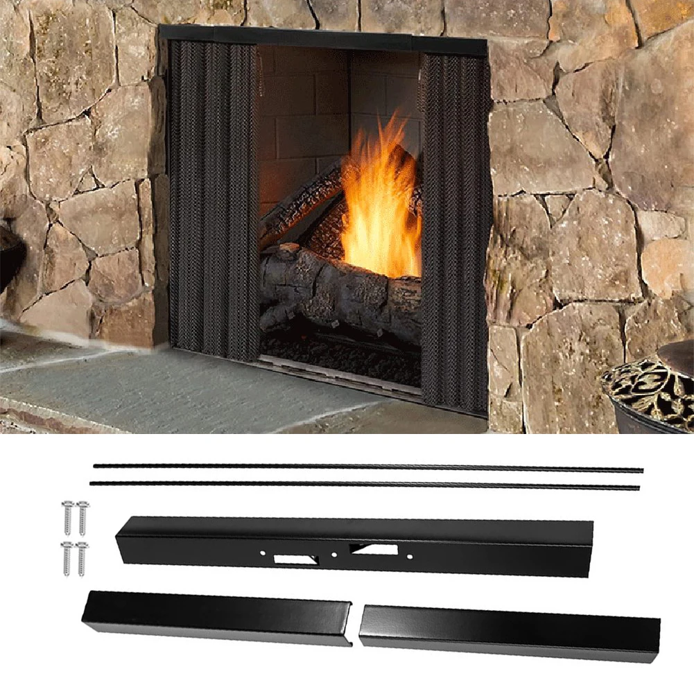 kit-de-barra-de-cortina-de-chimenea-ajustable-pantalla-de-chispa-de-chimenea-cenefa-de-metal-varilla-de-chimenea-resistente-para-cortina-de-malla