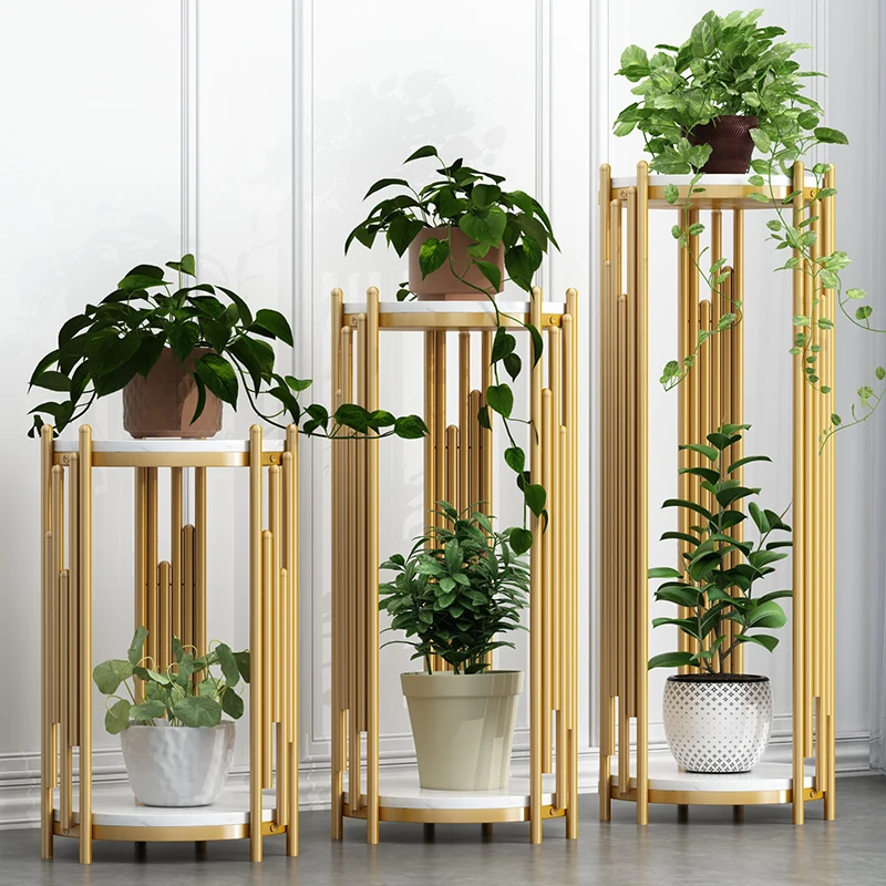 

Flower rack, living room, floor standing storage rack, flower pot rack, iron plant placement layer rack
