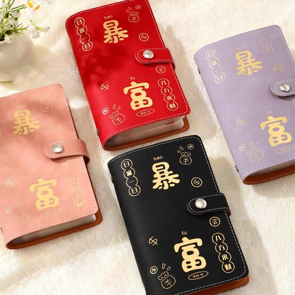 Envelopes 100 Get Rich Overnight Money Saving Challenge Large Capacity Reusable Budget Notebook