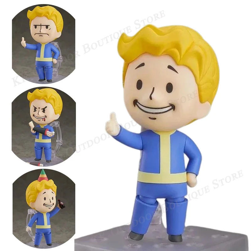 

Экшн-фигурки в наличии Vault Boy из ПВХ серии Bobblehead, коллекция игрушек Q Version, аниме модели игрушек, коллекционные подарки для детей