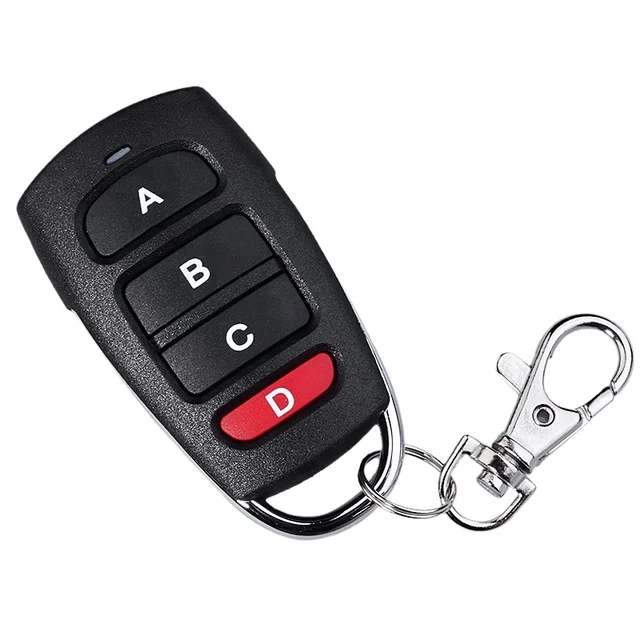 For DITEC GOL4C Gate Keychain 433MHz Garage Remote Control 433.92MHz Fixed Code Command 3
