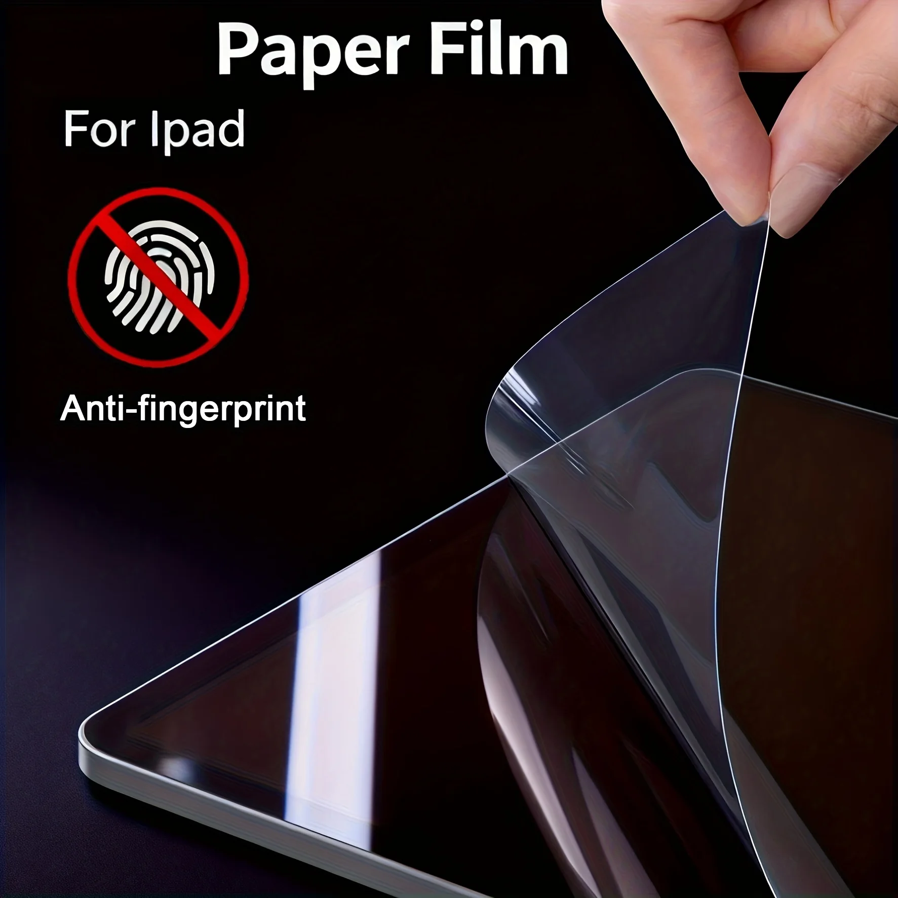 Matte Paper-Like Screen Protector for iPad Tablets (2-Pack)