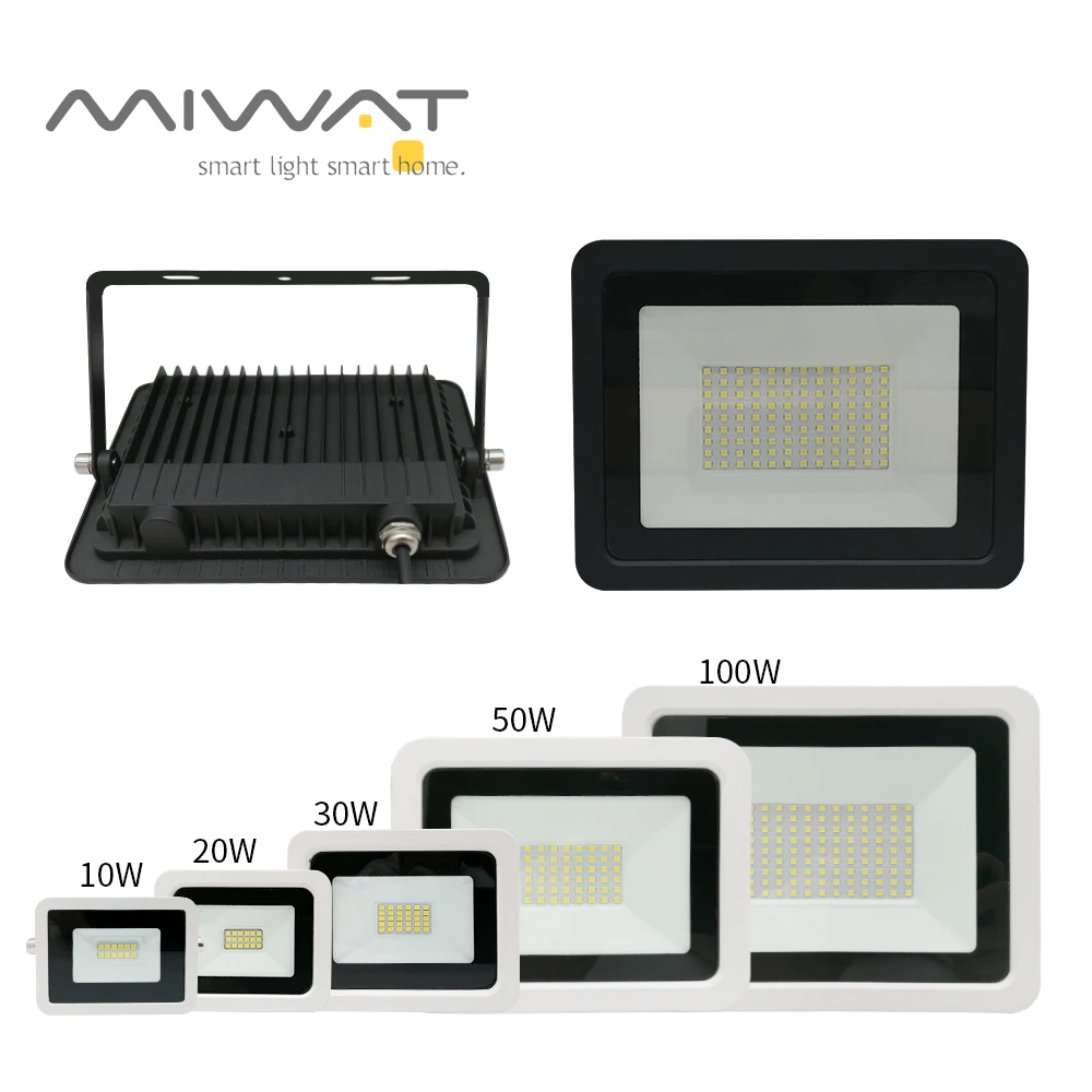 屋外LEDフラッドライト,10W,20W,30W,50W,100W,220V LED反射板,IP65防水