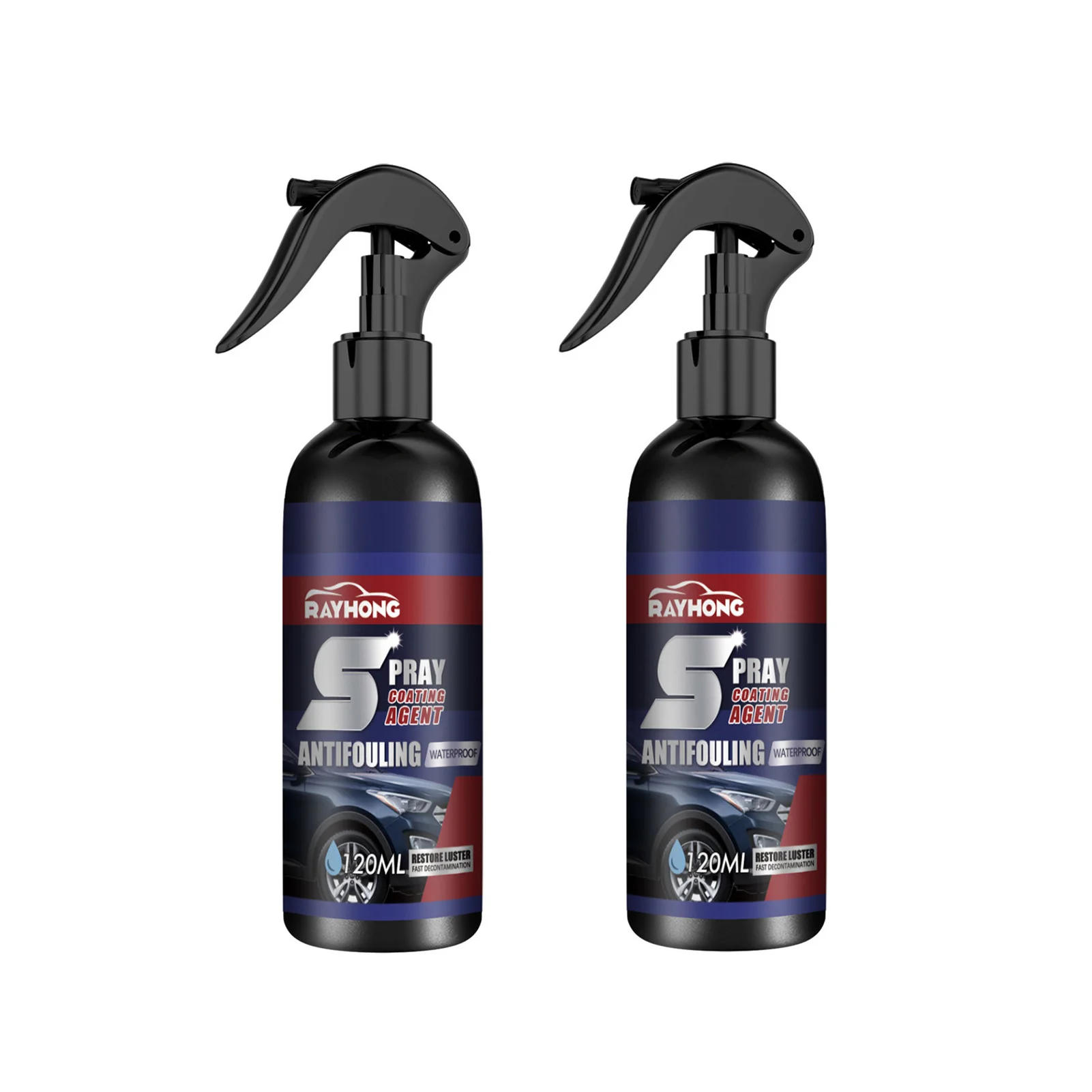 

High Protection Quick Car Coating Spray Plastic Parts Agent Effective on External Solid Surfaces