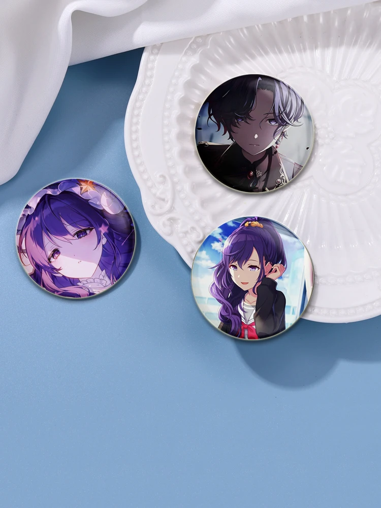 58 мм аниме Mafuyu Asahina 25 ночной шнур Жестяная Табличка значок сделай сам на заказ искусственная шпилька для фанатов Коллекция подарков декоративная одежда (art.: 3920c84f46c4e) - 3920c84f46c4e