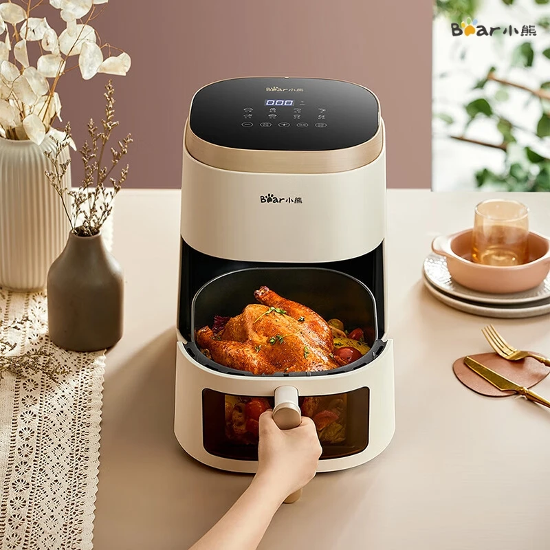 5L Air Fryer Household Visual Steam Air Fryer Microcomputer Touch