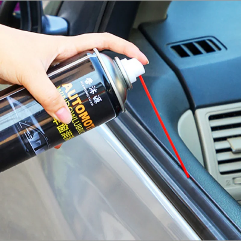 

Car window lubricant, electric lifting glass, abnormal noise removal, sunroof track grease cleaning agent