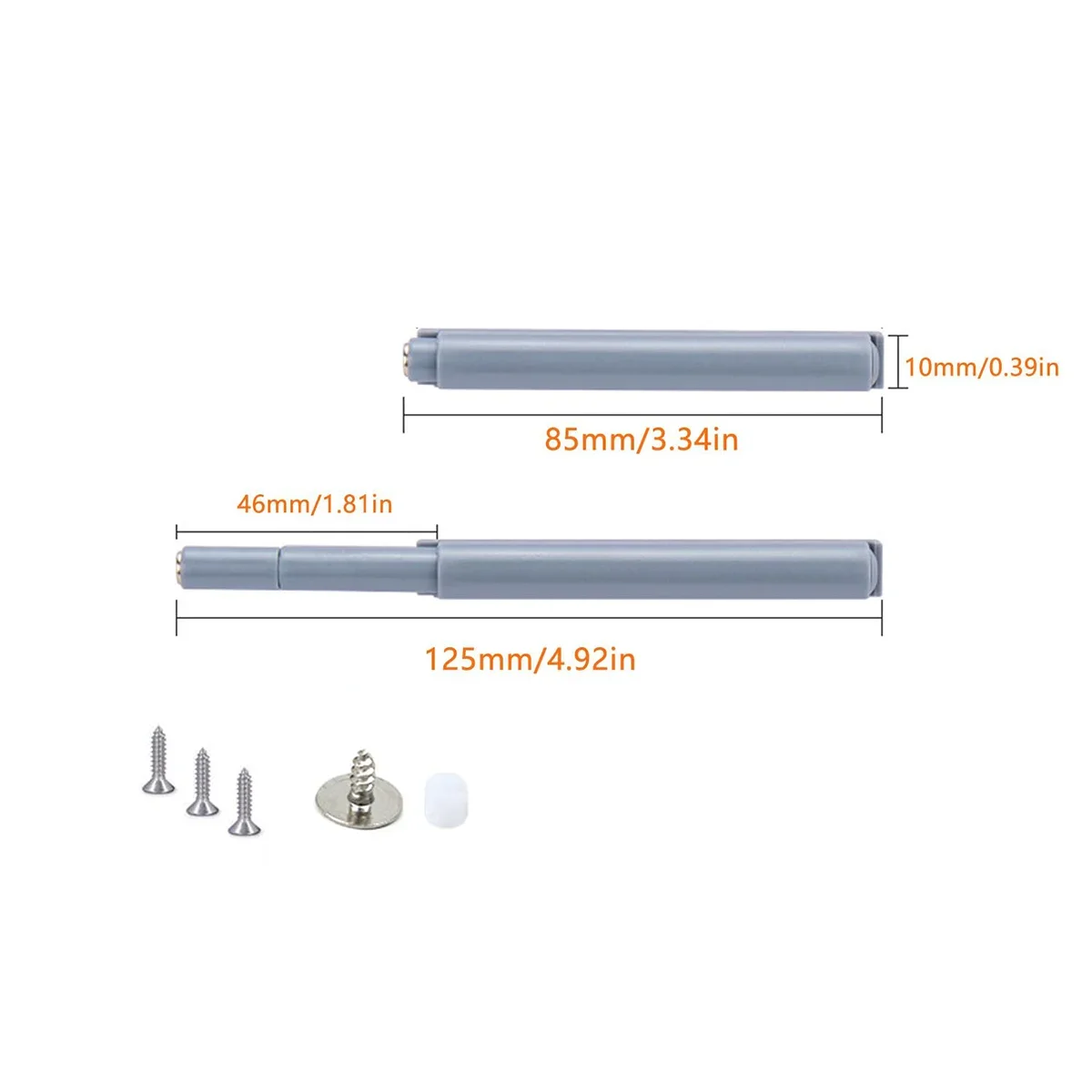 5PCS/10PCS Quiet Close with Invisible Handle Home Furniture Hardware Accessories Unlocking Pressure Cabinet Magnetic Har magnetic cabinet catches magnetic cabinet latches cabinet door latch