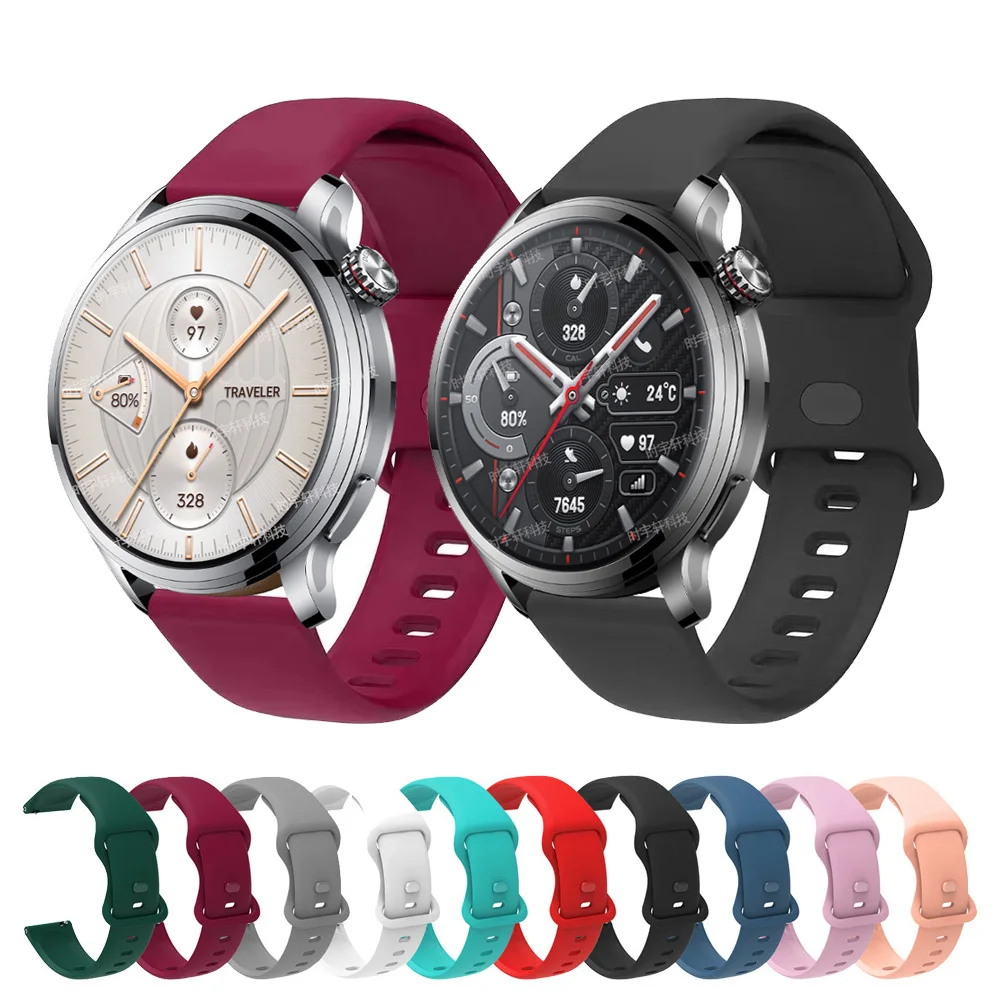 Per Honor Watch 4 Pro Smart Watch Band 22Mm Accessori In Silicone Cinturino Per Honor Watch Gs Pro/Gs 3/Magic 2 46Mm Bracciale Da Uomo
