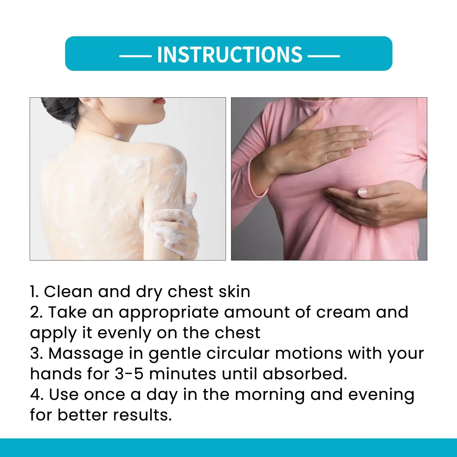 Breast Firming & Firming Breast Care Massage & Lift Cream
