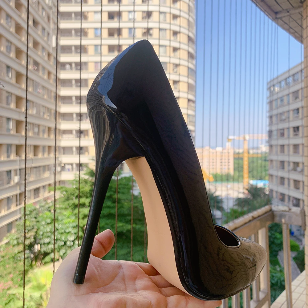 Big Size 48 Vrouwen Extreme Hoge Hakken Sexy 13 Cm Stiletto Pumps Mannen  Fetish Sm Cross Dresser Homo Cosplay Unisex schoenen Drag Queen