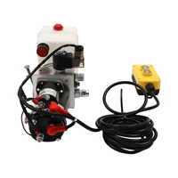 12V 800W Single Acting Dump Truck Electric Hydraulic Pump with Remote Control System Safety&Reliable 1