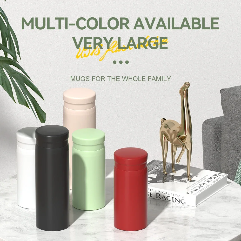 200ml Mini Stainless Steel Thermal Bottle Insulated Cup 316 Vacuum Portable Travel Mug for Girls