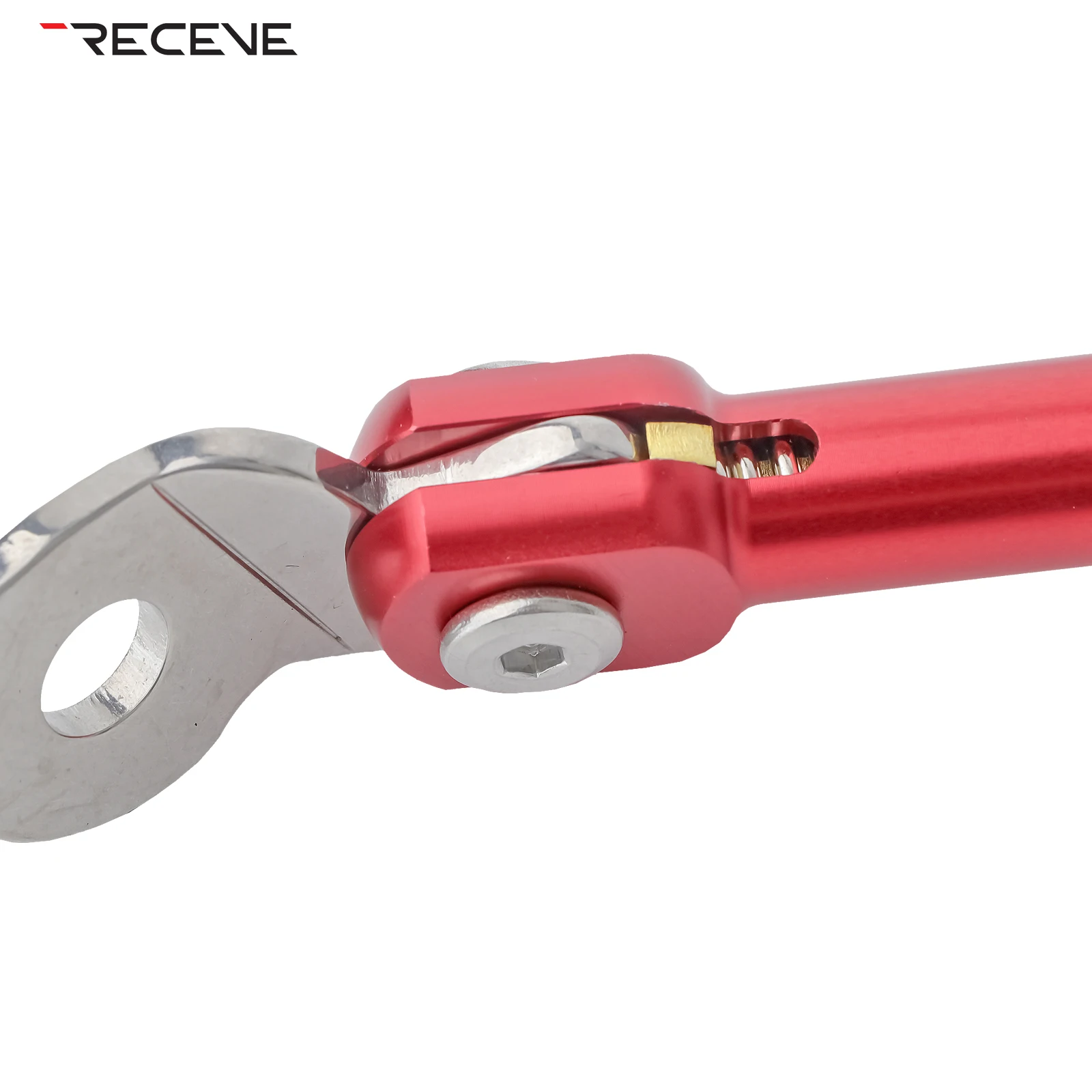 RECEVE Folding Bicycle Kickstand 406 Aluminum Alloy Foot Support Bike Kickstand Parking Stand Footrest for DaHon S20 P9 FNHON