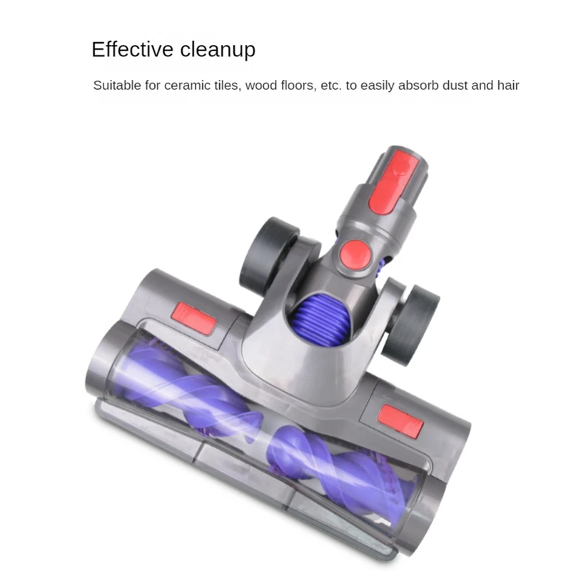 

Напольный пылесос для Dyson V11 V10 V8 V7 V15, беспроводные пылесосы, двойная роликовая щетка с фонариками