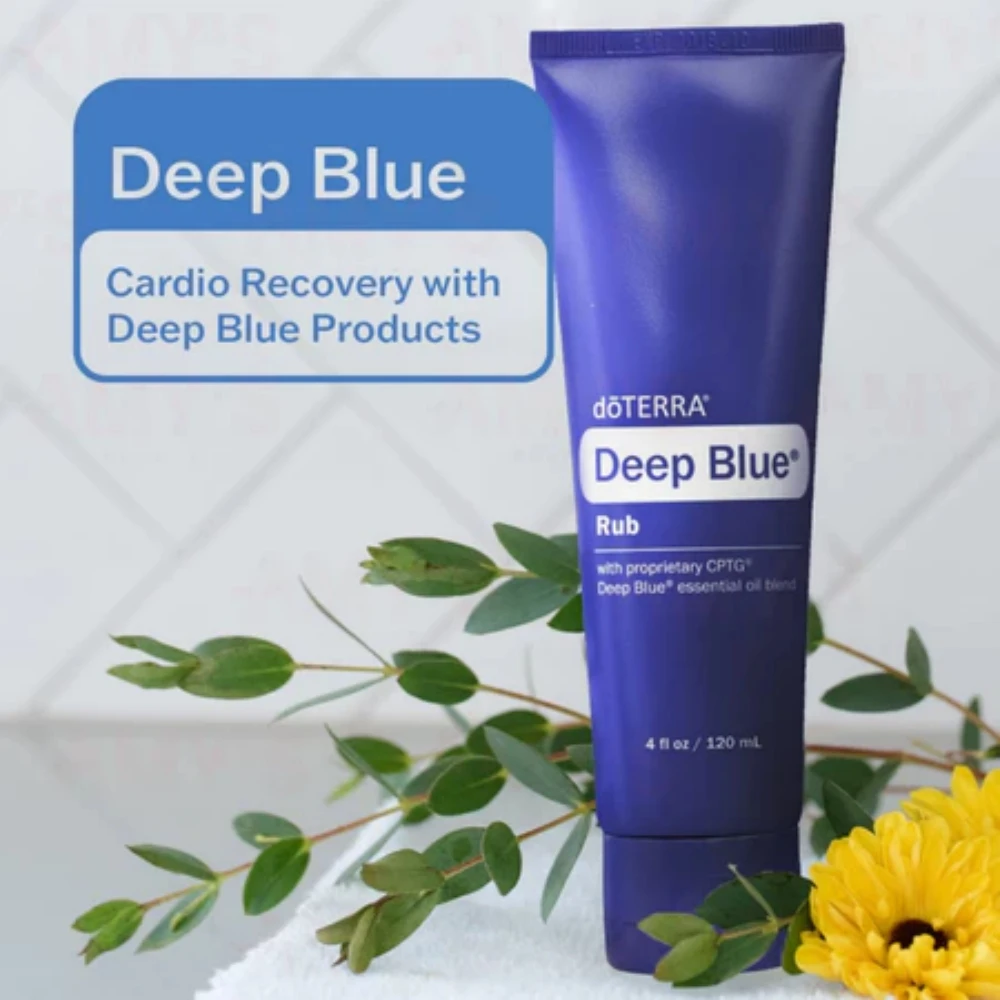 Deep Blue Rub 120ML, Natural Deep Blue Rub Soothing Cream, muscle Pain Relief Cream, Legit Pain Reli