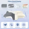 Cervical Memory Foam Pillow Pillows For Neck Shoulder Pain Ergonomic Orthopedic Sleeping Contoured Support Pillow Side Sleepers 3