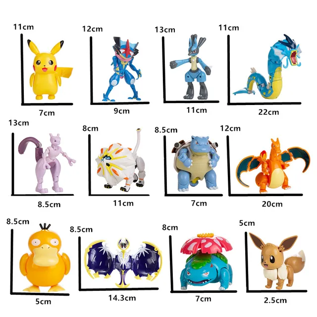 Pokemon Anime Figure Set 6