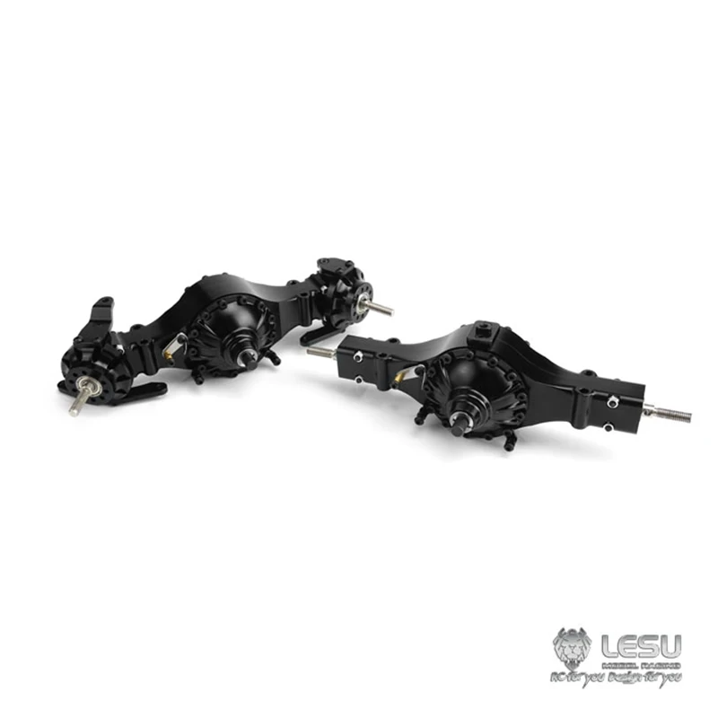 

Дифференциал задней оси LESU для 1/14 4x4, TAMIYA, металлический, радиоуправляемая, гидравлическая