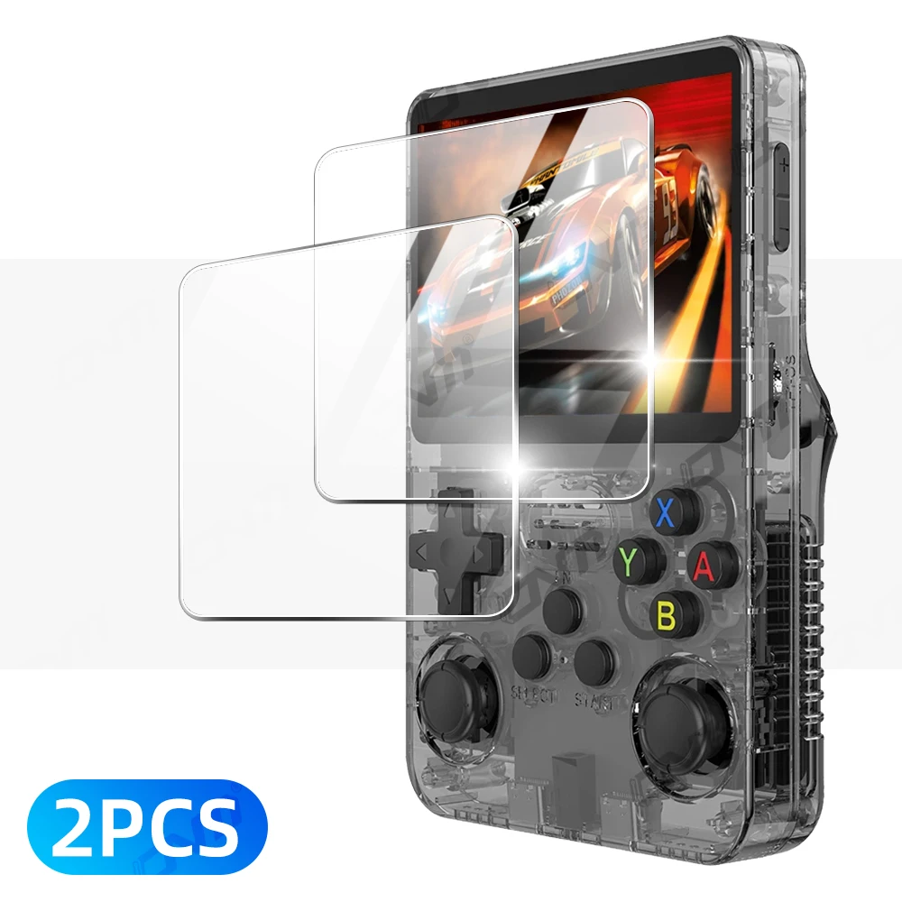 Premium Tempered Glass Screen Protector for Gaming Consoles - Anti-Scratch Glass Film Accessory