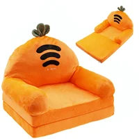 Toddler Chair Comfortable Kids Sofa Bed Foldable Toddler Couch Lightweight Baby Lounge Chair Portable Couch for 1 to 4 Years Old