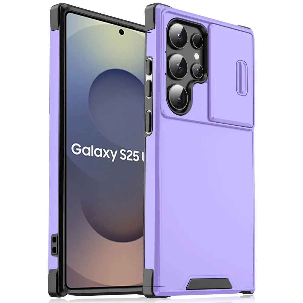 Enhanced Slide Camera Armor Matte Shockproof Phone Case
