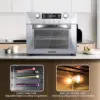 Toaster Oven Countertop, 24QT Airfryer Toaster Oven Combo with Rotisserie & Dehydrator 4