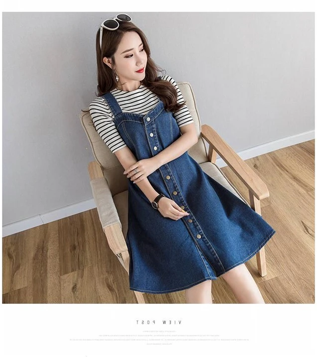 2022 Summer Denim Dress Women 
