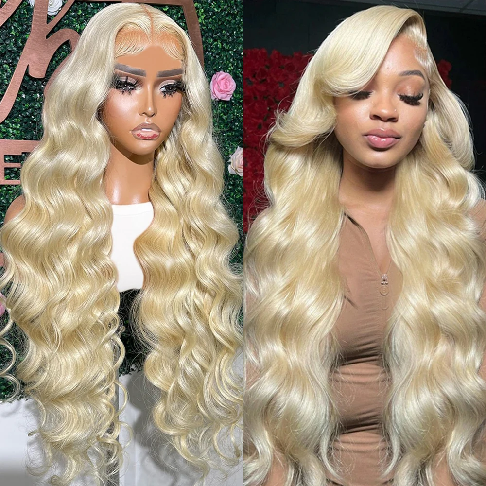 

Body Wave Glueless Wig Human Hair Ready To Wear 613 Honey Blonde 7x5 Lace Closure Pre Cut 13x4 Glueless Human Hair Preplucked