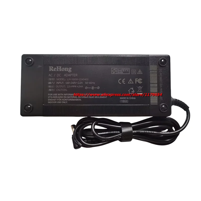 22V 4.54A 100W AC DC 어댑터 A10024_EPN 삼성 SE790C-4 S34E790C LS34E790 LS34E790CNS/EN 모니터 전원 공급 장치 충전기