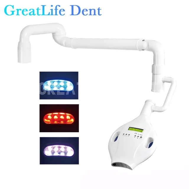 GreatLife Dent 40W 8LED Dental Teeth Whitening Light For Dentist Professional Tooth Whitening Machine Bleaching Accelerator Unit