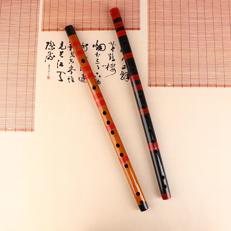 초보자용 전통 대나무 플루트, 목관 플루트, 전문 악기, 중국 스타일, 1PC
