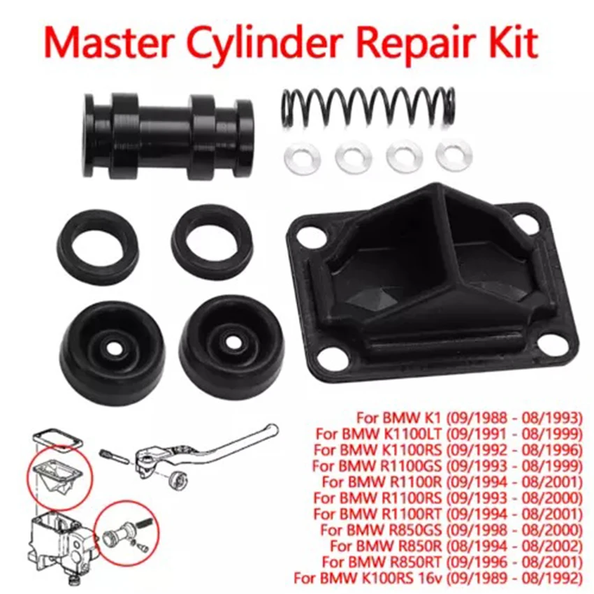 20mm Motocycle Handlebar Master Cylinder Repair 1Set For BMW K1100 R1100 RT GS R K1 K1100LT R1100RS R850R R850RT R850GS R1100RT motorcycle carbon brush