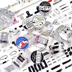 Cute Memory Archive Masking Tapes Decoration Scrapbooking DIY Diary Album Journal Photocard Collage Adhesive Tape Stationery