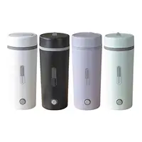 Bouilloire chauffante électrique portable, bouilloire à thé, bouilloire à eau chaude pour thé, lait, boisson, protection contre les brûlures, arrêt automatique, voyage, 350ml 1