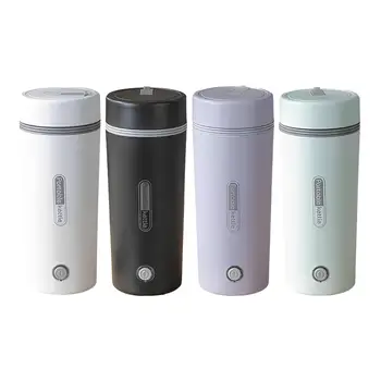 Portable Electric Heating Kettle Boil Dry Protection Auto Shut Off 350ml Tea Hot Water Kettle for Tea Milk Beverage Travel 1