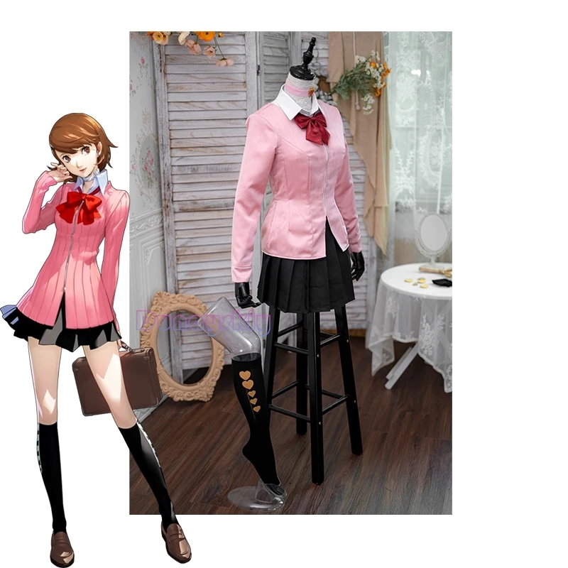 Gioco Persona 3 Takeba Yukari Cos Mitsuru Kirijo Chihiro Fushimi Donna Donna Uniforme Uniforme Scolastica Costume Cosplay Halloween