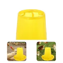 Easy Use Flexible Portable Fall Resistant Hen Feed Bucket for Outdoor tanie tanio CN (pochodzenie) Z tworzywa sztucznego kura None
