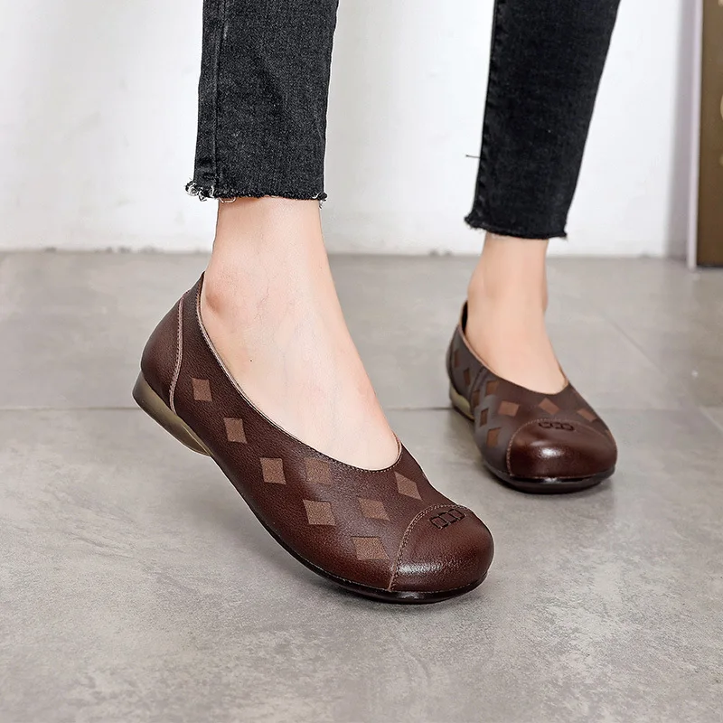 Handmade Leather Retro Shoes