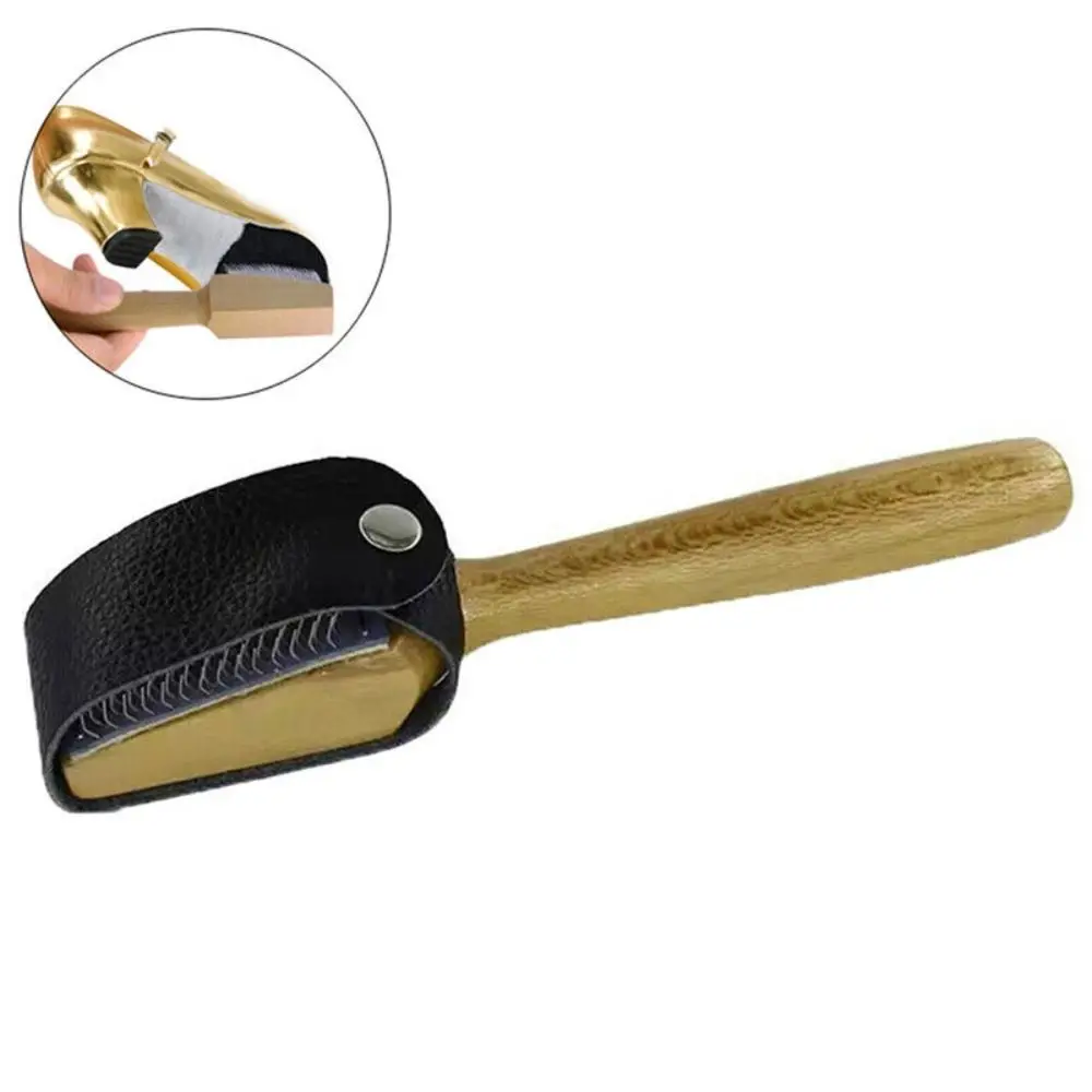 Wooden Suede Sole Wire Shoe Brush Cleaners Ballet Dance Shoes Cleaning Brush Dance Supplies 3