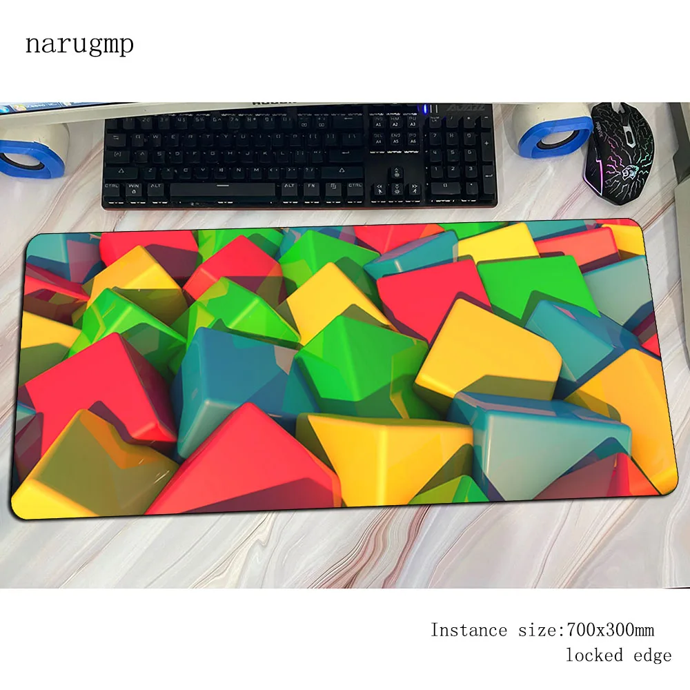 Cube Gamer Play Mats Mousepad Gaming Mouse Pad Large Deak Mat 700X300Mm Per Overwatch/Cs Go 400X900X2Mm Protector Escritorio