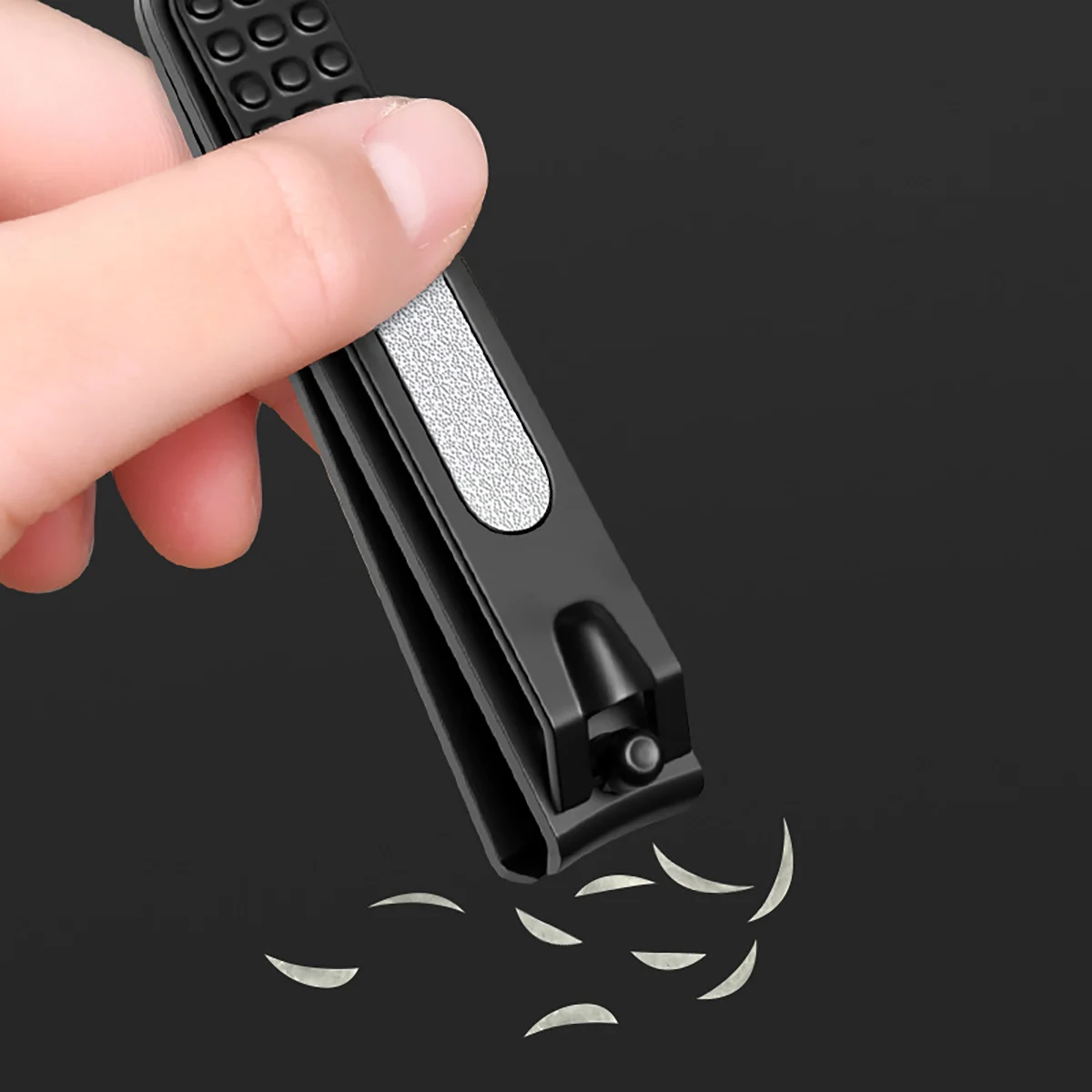 Nail Clipper Nail Clippers 3pcs Stainless Steel Black Nail Clippers Multi-style Nail Cutters For Manicure Professional Reusable Fingernail Trimming Tools