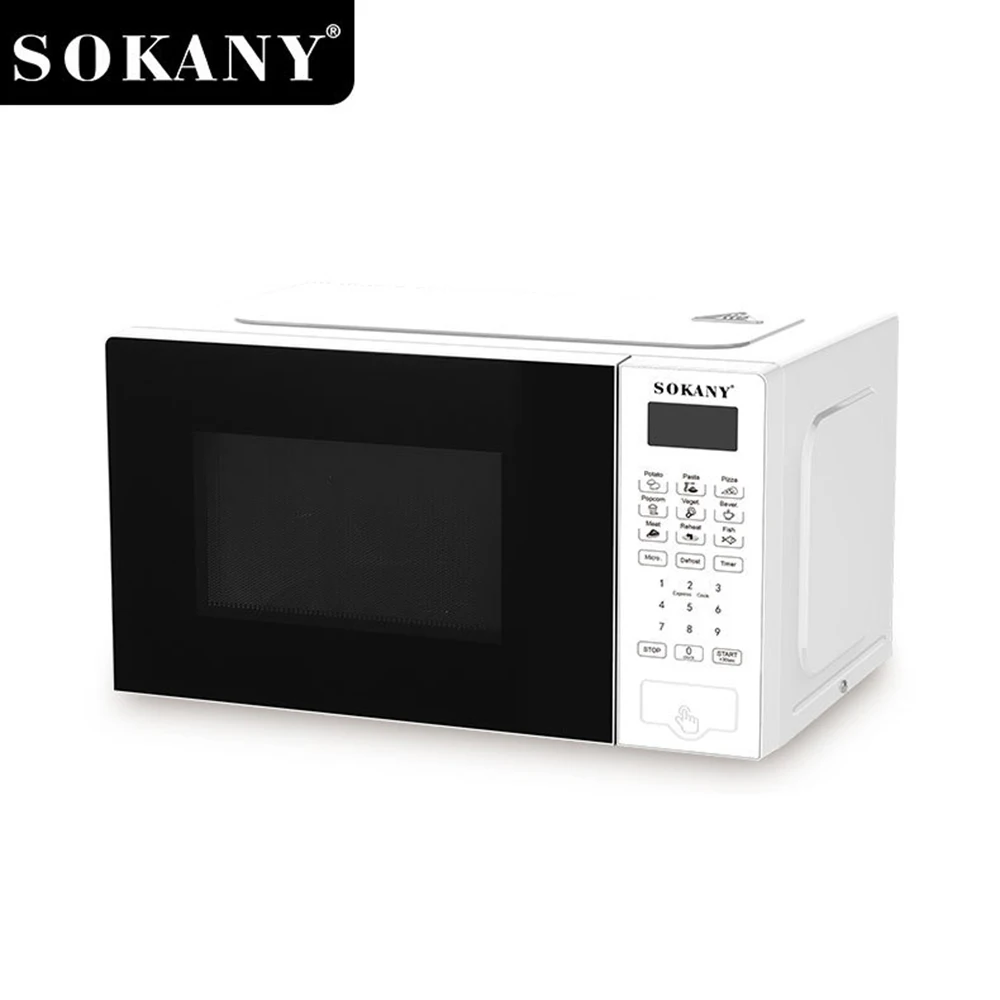 Electric Oven Microwave 20 Liter Large Capacity Inverter Oven Touch Controls Heat Leftovers Cook Fast Food 2