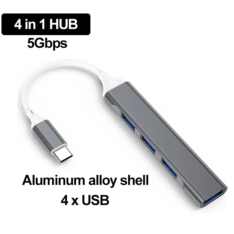 

USB 3,0 концентратор на 4 порта USB, 5 Гбит/с